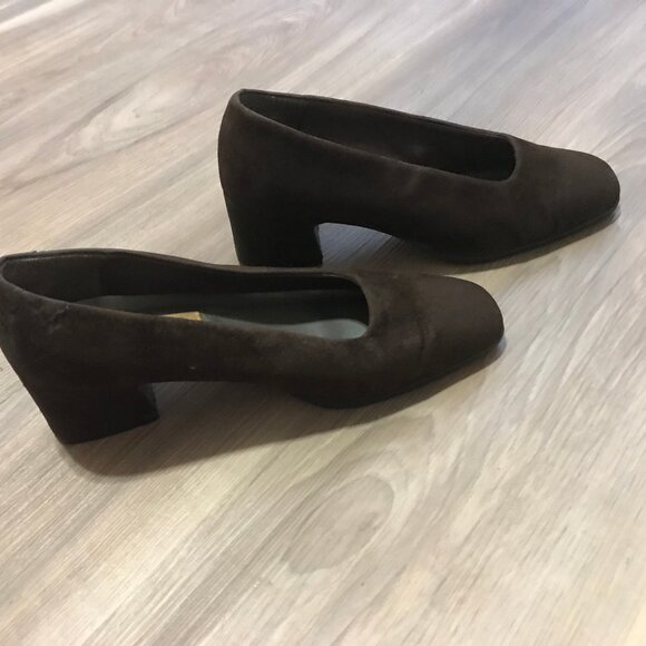 Jessica Ladies Brown Suede Shoes Size 8.5 $5.00 AS AN ADD ON - Picture 4 of 6